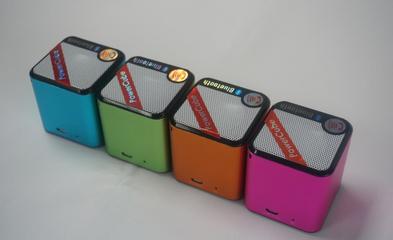 【迷你小四方塊藍牙音響 藍牙免提通話 帶FM收音 工廠私模批發】價格_廠家_圖片 -